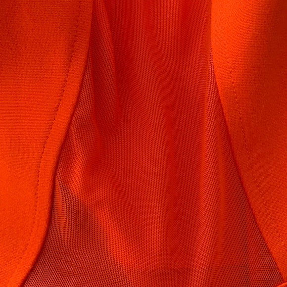 French Connection Reddish Orange Sleeveless Dress - Picture 7 of 9
